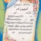 تقدیرنامه برجسته اکلیلی B5 کد 272