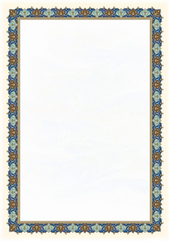 تذهیب A4 گلاسه (135 گرمی) کد 463