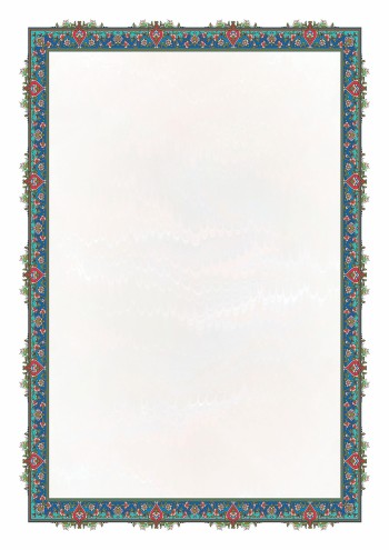 تذهیب A3 گلاسه (135 گرمی) کد 806