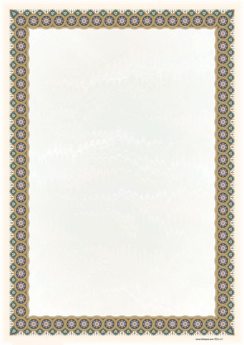 تذهیب A4 گلاسه (135 گرمی) کد 612