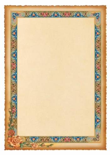 تذهیب A3 گلاسه (135 گرمی) کد 809