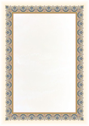 تذهیب A4 گلاسه (135 گرمی) کد 516