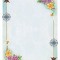 تذهیب A4 گلاسه (135 گرمی) کد 630