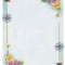 تذهیب A4 گلاسه (135 گرمی) کد 630