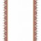 تذهیب A4 گلاسه (135 گرمی) کد 522