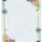 تذهیب A4 گلاسه (135 گرمی) کد 630