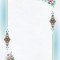 تذهیب A4 گلاسه (135 گرمی) کد 627
