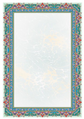 تذهیب A3 گلاسه (135 گرمی) کد 801