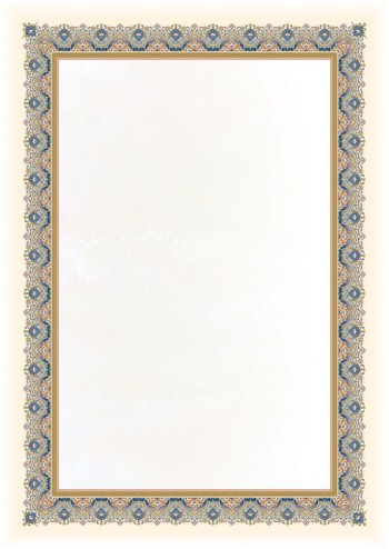 لوح تذهیب B4 گلاسه کد 1104