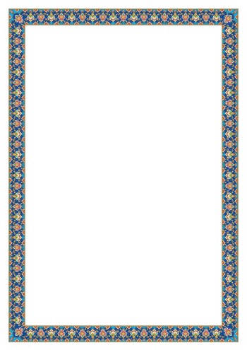تذهیب 120 گرمی A4 کد 2035