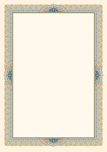 تذهیب 120 گرمی A4 کد 2072