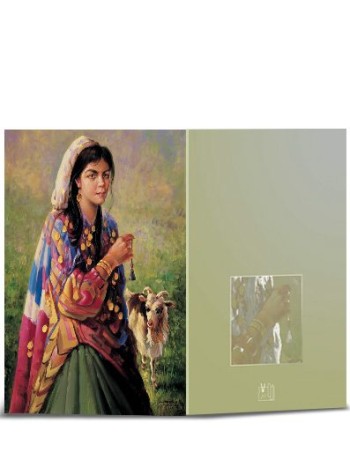 کارت پستال نقاشی زیبا کد H-1042