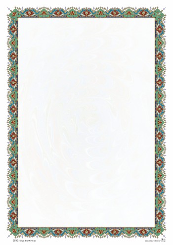 تذهیب 120 گرمی A4 کد 2030
