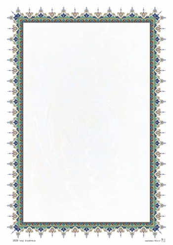 تذهیب 120 گرمی A4 کد 2029