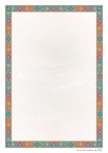تذهیب 120 گرمی A4 کد 2042