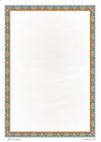 تذهیب 120 گرمی A4 کد 2040