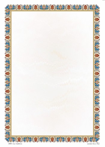 تذهیب 120 گرمی A4 کد 2039