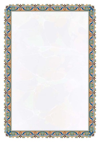 تذهیب 120 گرمی A4 کد 2052