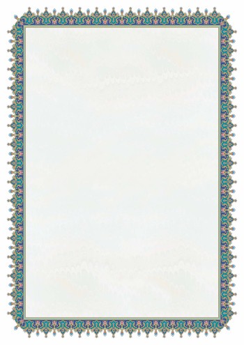 تذهیب 120 گرمی A4 کد 2034
