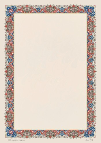 تذهیب A3 گلاسه (135 گرمی) کد 815