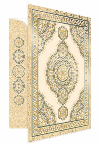 فولدر طلاکوب A4 یک پاکته کد PG-103