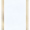 تذهیب طلاکوب A4 کد G-062